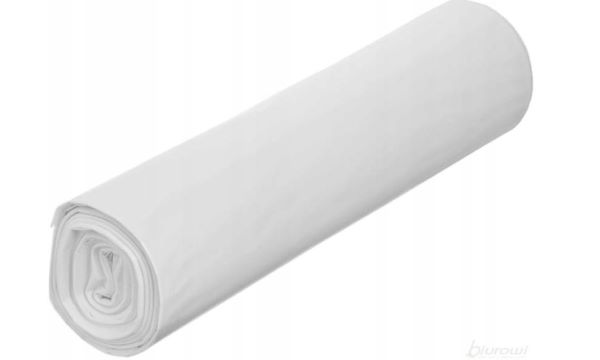 Worki na śmieci LDPE 60L (20) białe